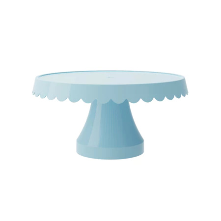 Boleira Popi Plus Azul Candy 24Cm Diâmetro - Ateliê Festas
