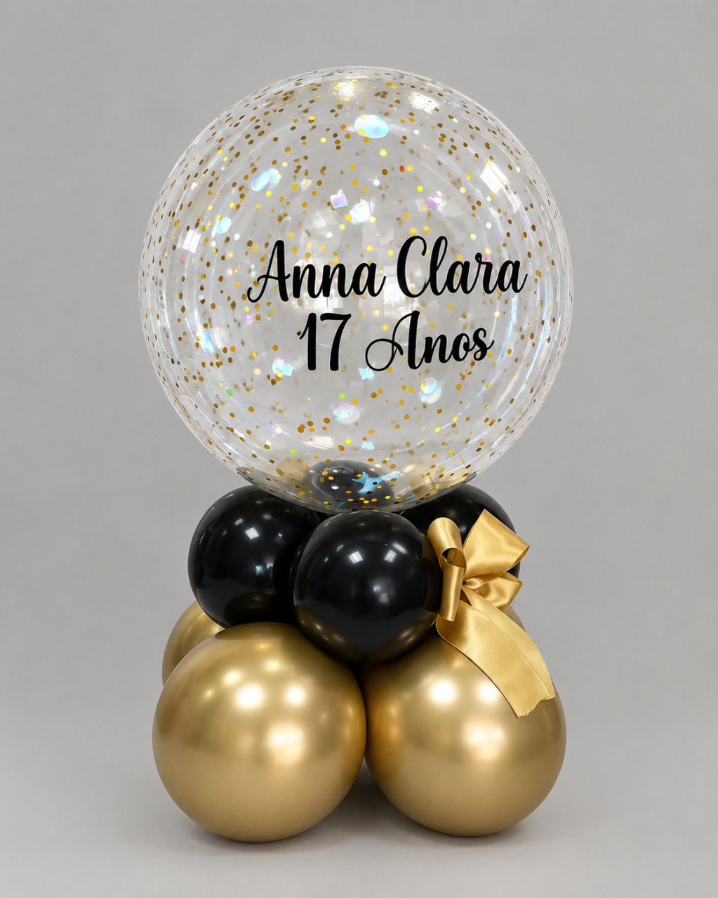 Arranjo Bubble Com Laço - Ateliê Festas