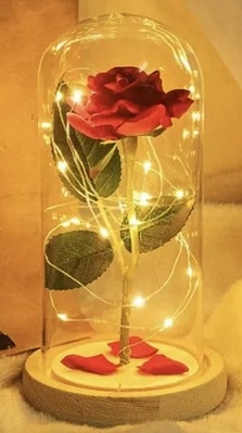 Luminária Rosa Artificial Na Cúpula - Ateliê Festas