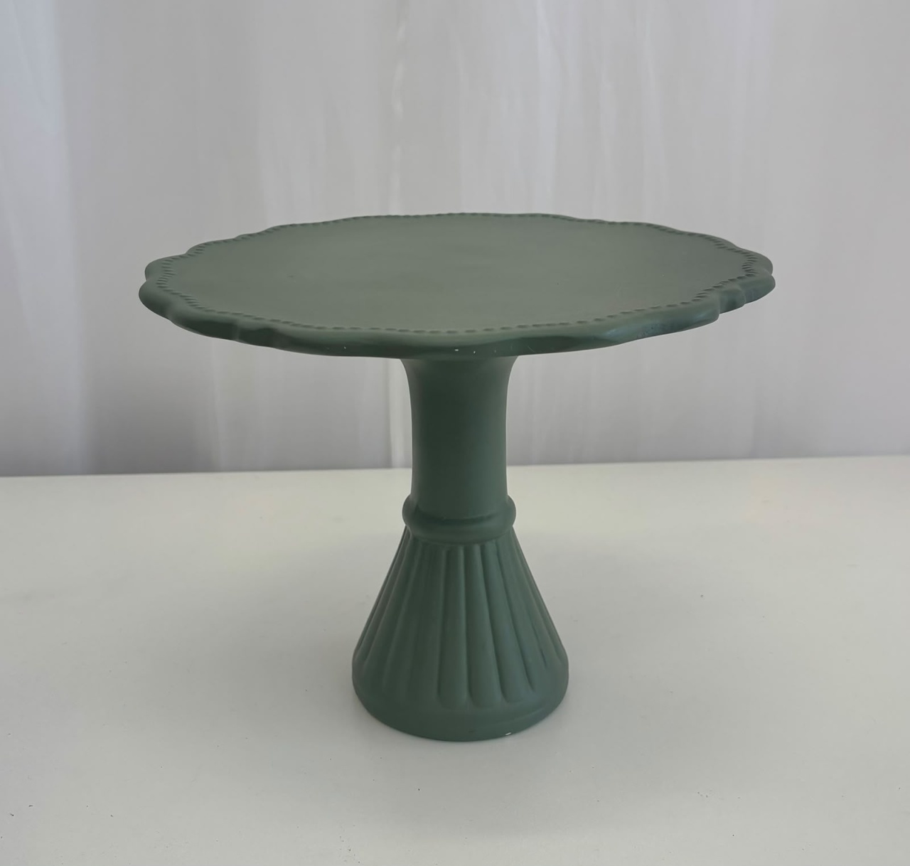 Boleira Imperial Romana G Verde Escuro Fosco - Ateliê Festas