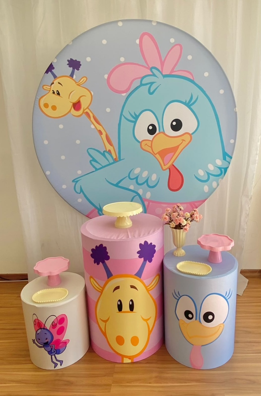 Kit Básico Galinha Pintadinha - Ateliê Festas