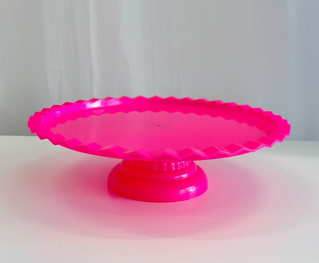 Boleira Baixa Pink (Acrílico) - Ateliê Festas