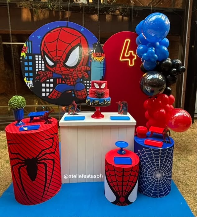 Kit Ouro Homem Aranha Baby - Ateliê Festas