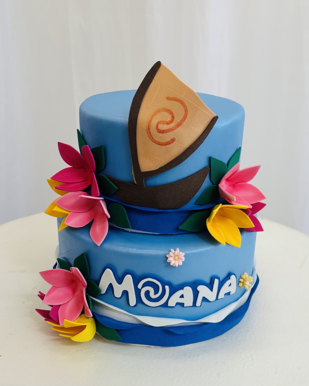 Bolo Fake Moana - Ateliê Festas