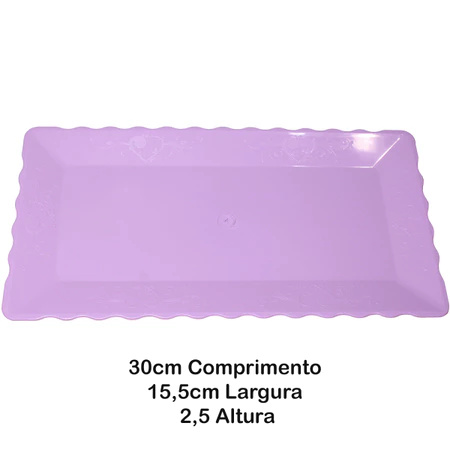 Travessa Baixa Lilás/Roxo - Ateliê Festas