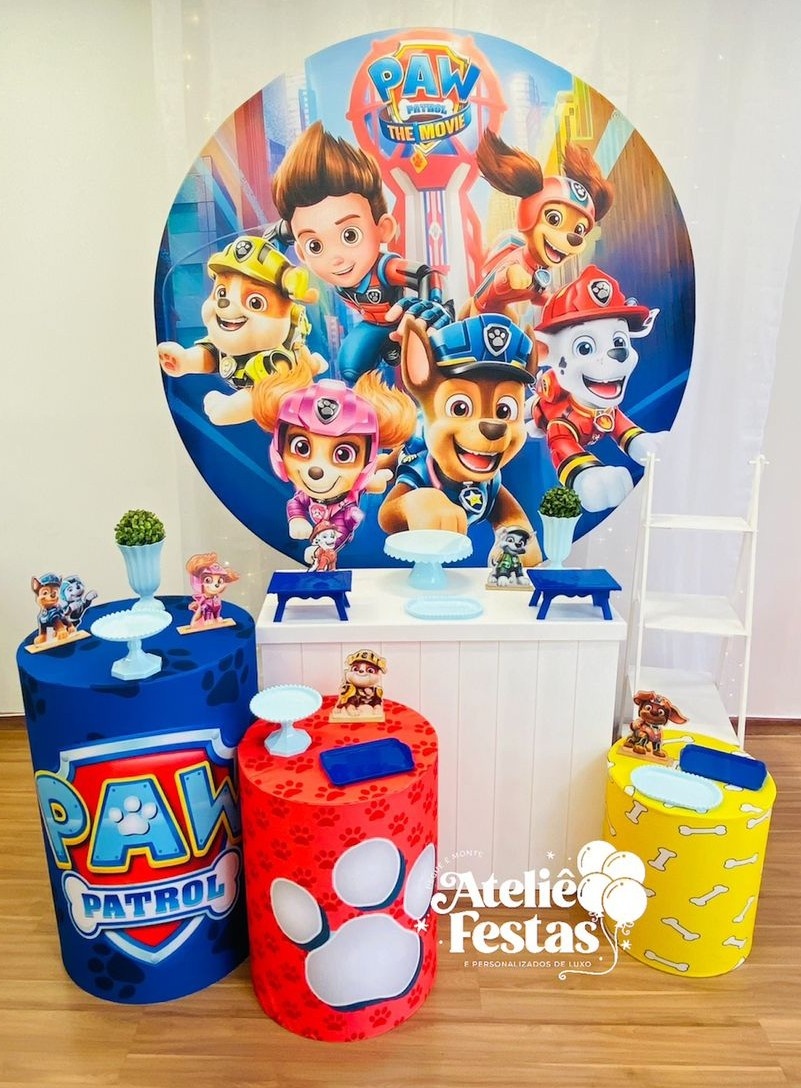 Kit Bronze Patrulha Canina - Ateliê Festas