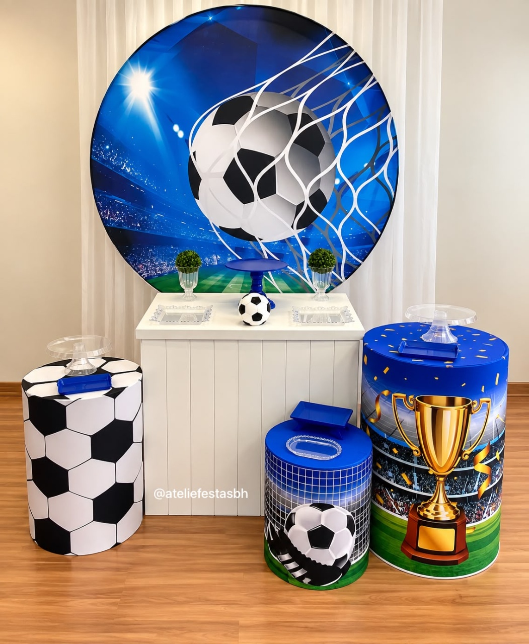 Kit Bronze Futebol - Ateliê Festas