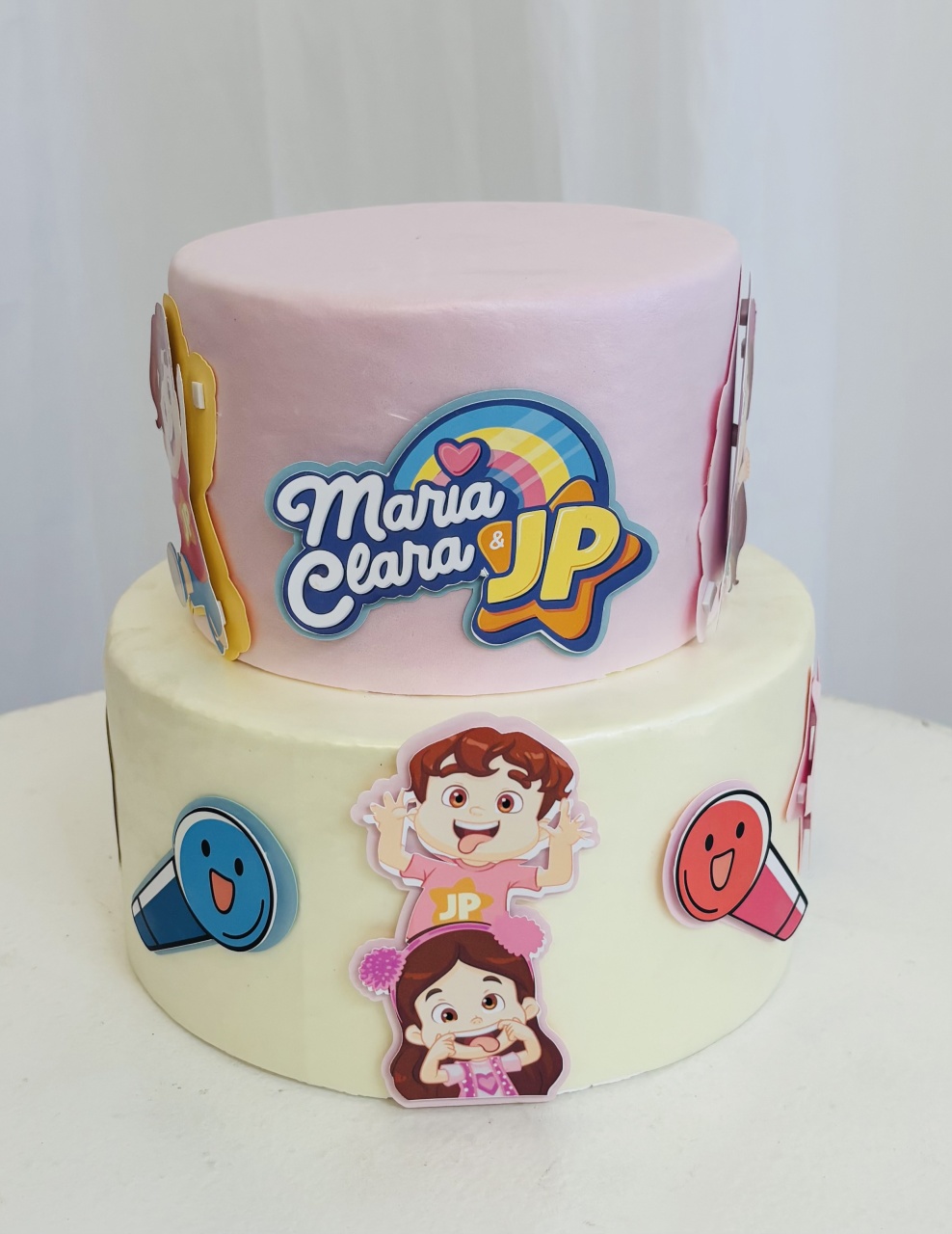 Bolo Fake Maria Clara E Jp - Ateliê Festas