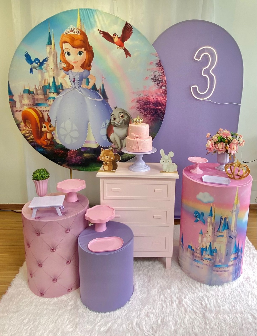 Kit Ouro Princesinha Sofia - Ateliê Festas