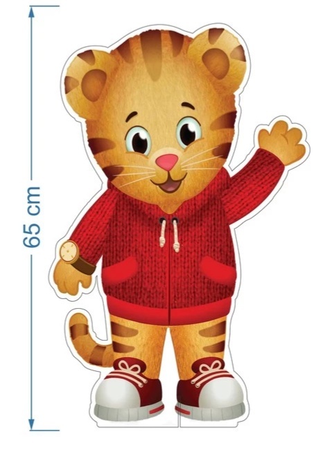 Display de Chão Daniel Tigre 65Cm - Ateliê Festas