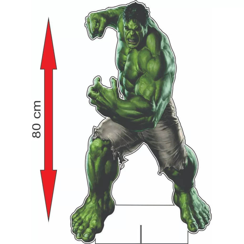 Display de Chão Hulk 80Cm - Ateliê Festas