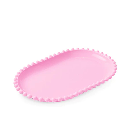 Bandeja Pérola Rosa Candy Sem Pé - Ateliê Festas