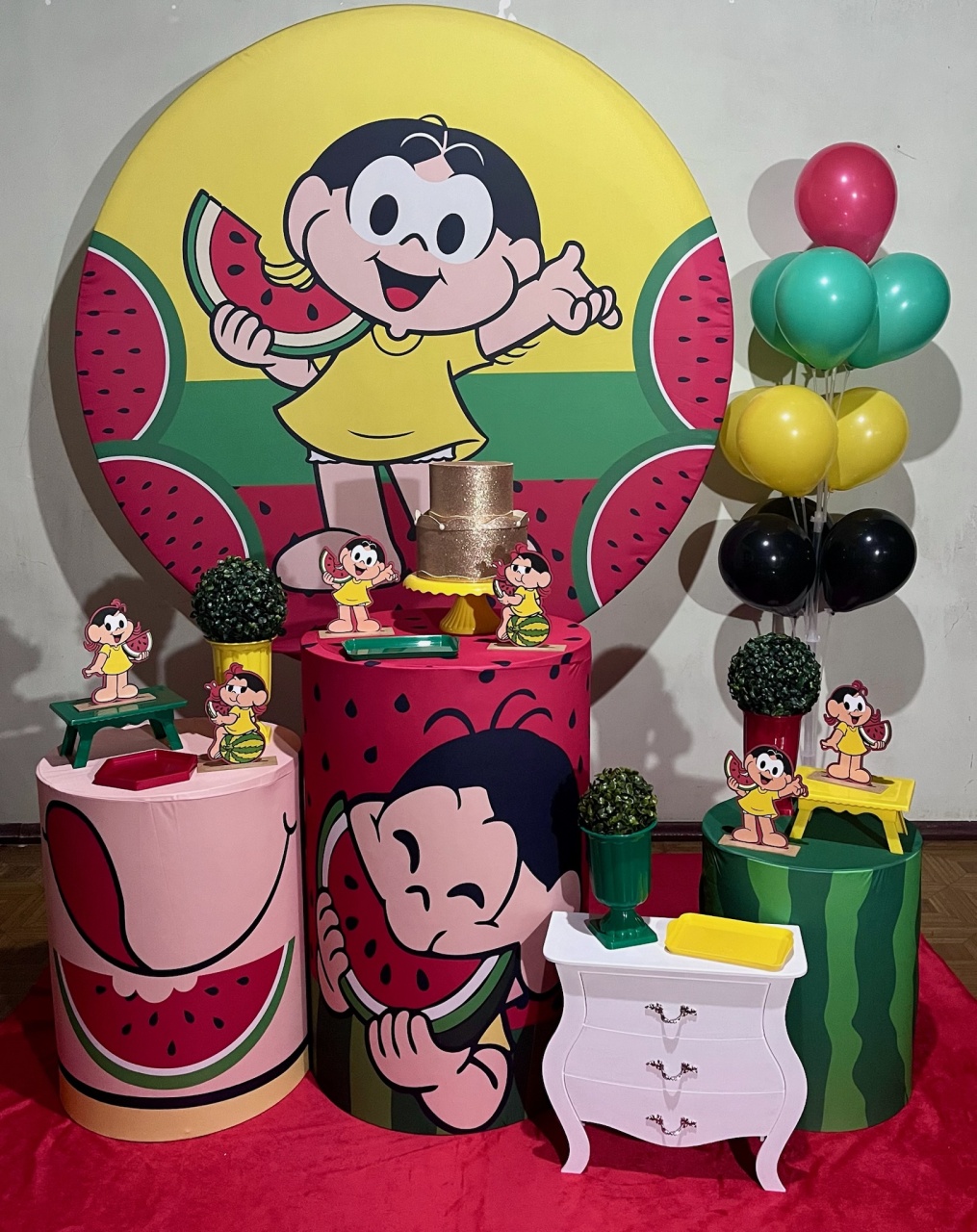 Magali - Kit Médio - Decoreli Decorações Pegue e Monte