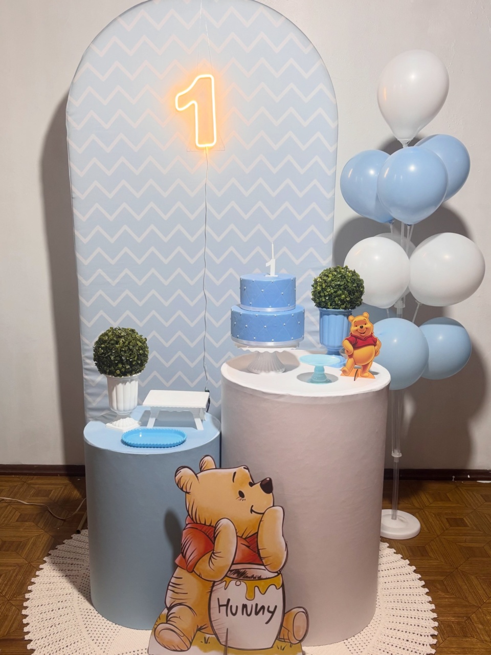 Pooh Minimalista - Decoreli Decorações Pegue e Monte
