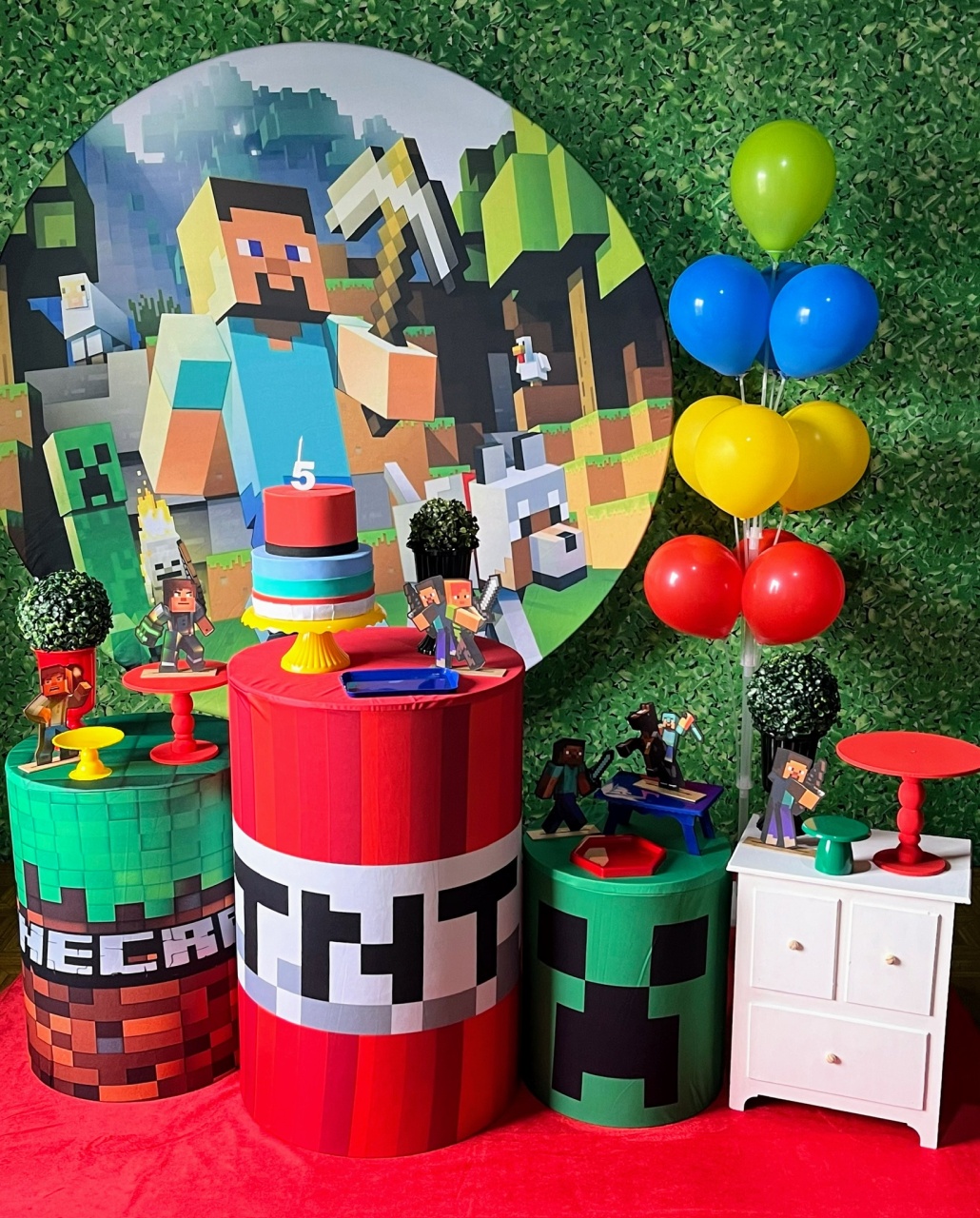 Minecraft - Decoreli Decorações Pegue e Monte