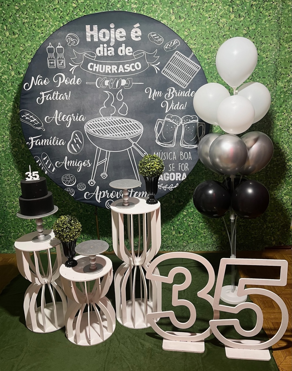 Churrasco - Decoreli Decorações Pegue e Monte