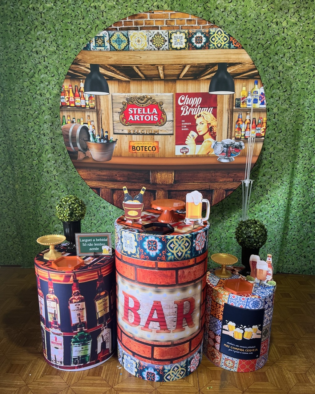 Bar - Kit Básico - Decoreli Decorações Pegue e Monte