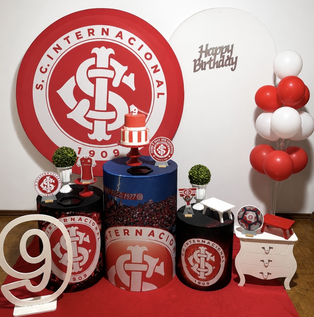 Internacional - Kit Completo - Decoreli Decorações Pegue e Monte