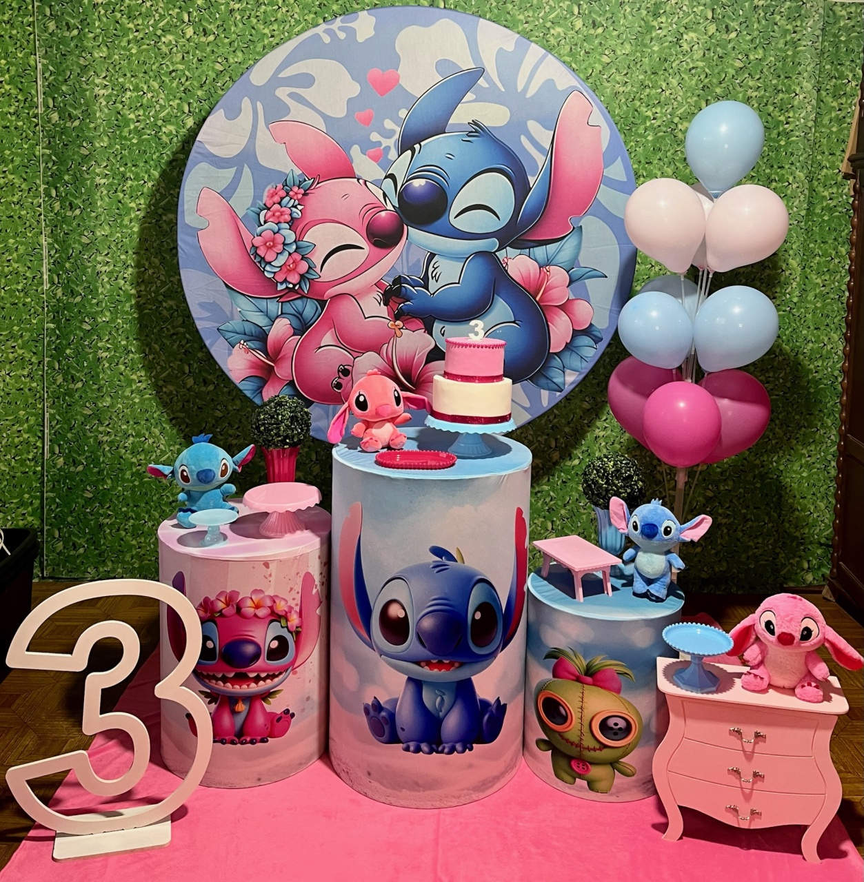 Angel E Stitch - Decoreli Decorações Pegue e Monte