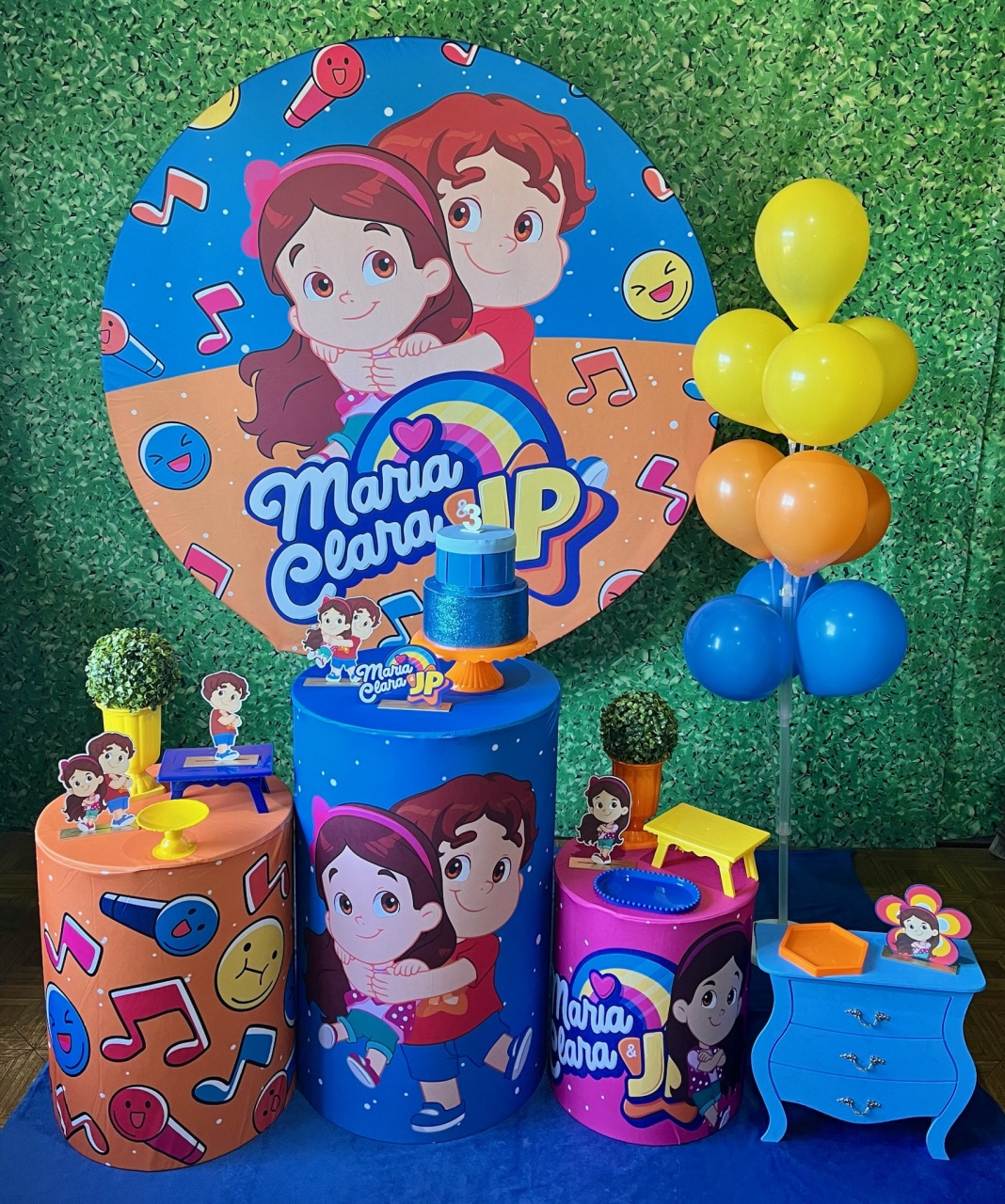 Maria Clara E Jp - Kit Médio - Decoreli Decorações Pegue e Monte