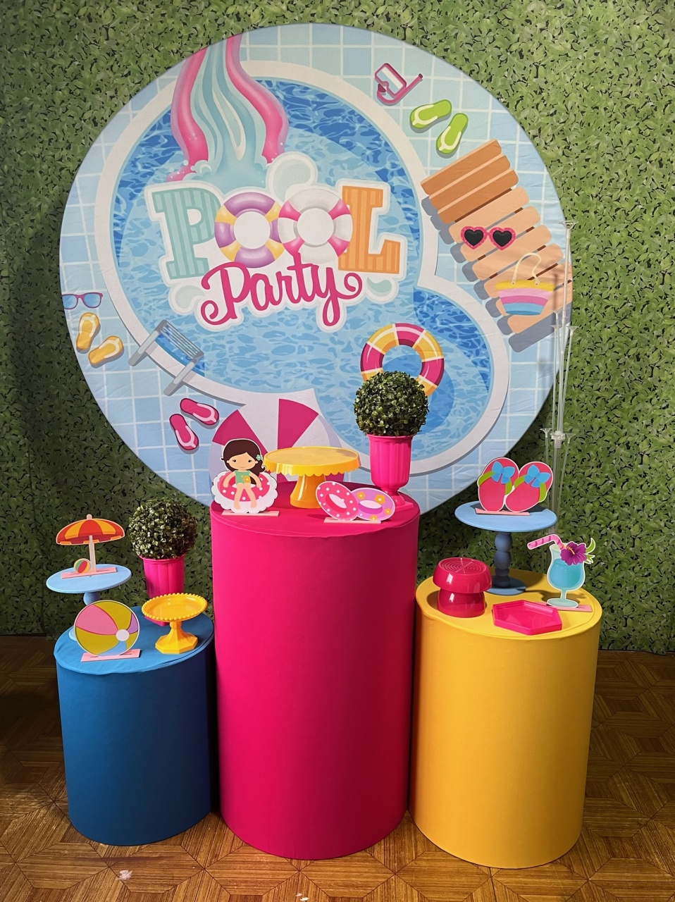 Pool Party - Kit Básico - Decoreli Decorações Pegue e Monte