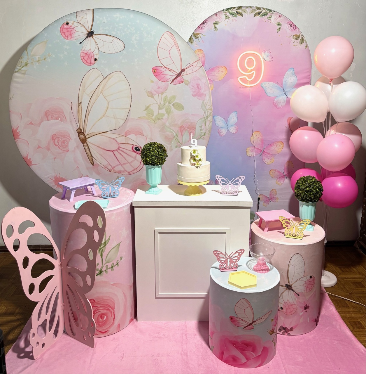 Borboletas 3 - Kit Master - Decoreli Decorações Pegue e Monte