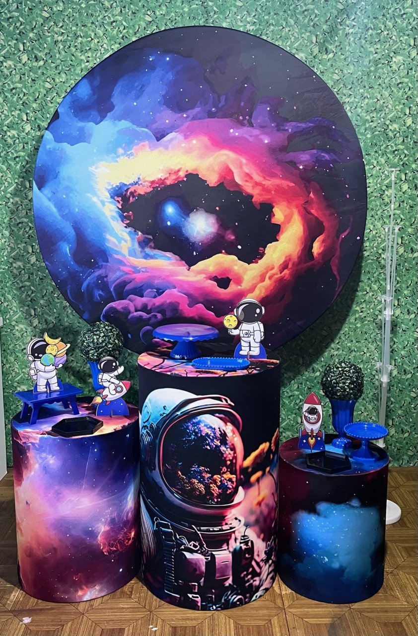 Astronauta - Kit Básico - Decoreli Decorações Pegue e Monte