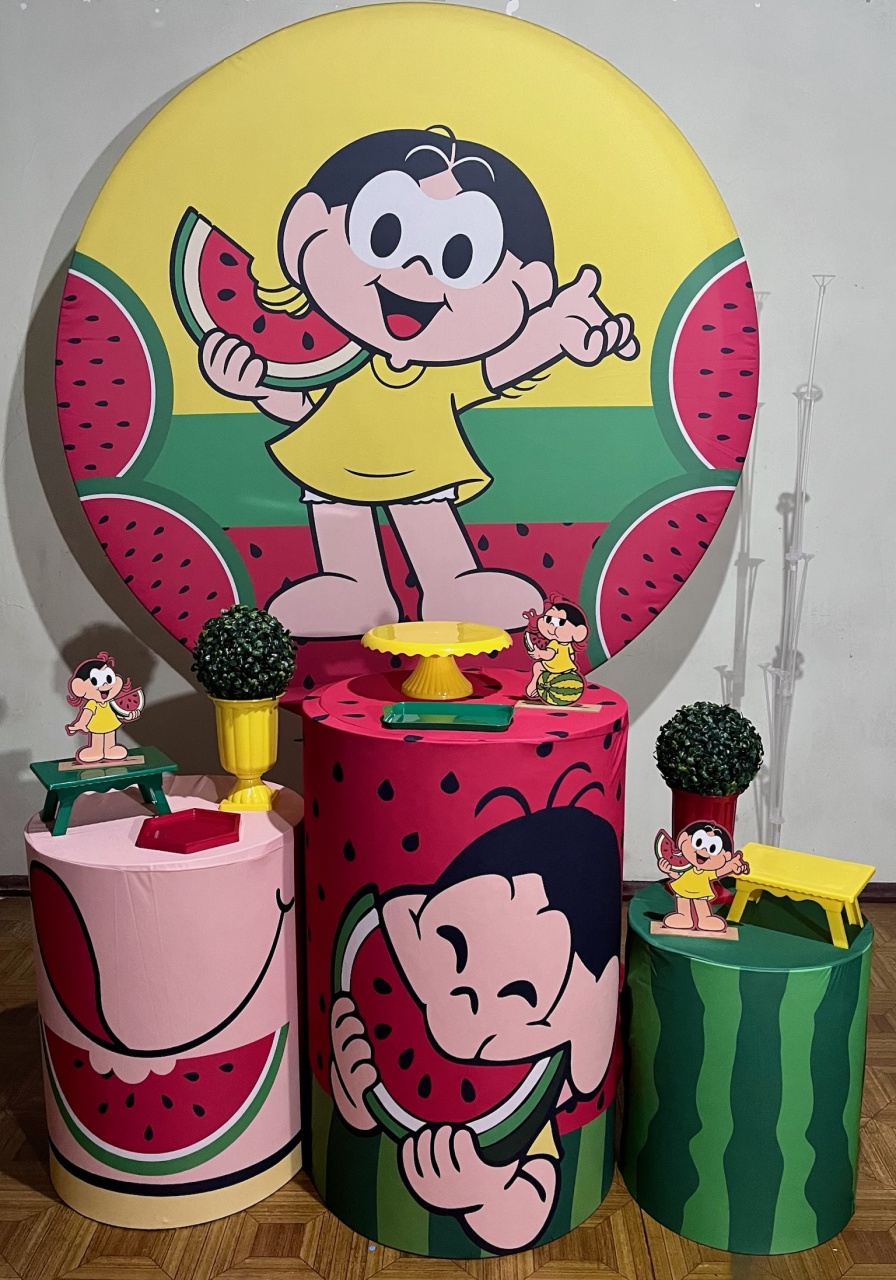 Magali - Kit Básico - Decoreli Decorações Pegue e Monte