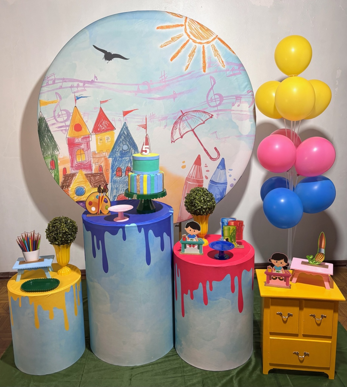 Lápis - Kit Médio - Decoreli Decorações Pegue e Monte