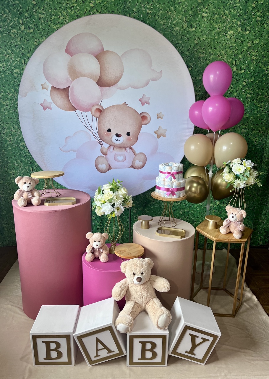 Urso Balões - Kit Médio - Decoreli Decorações Pegue e Monte