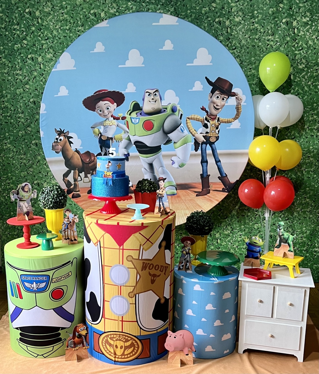 Toy Story - Médio - Decoreli Decorações Pegue e Monte