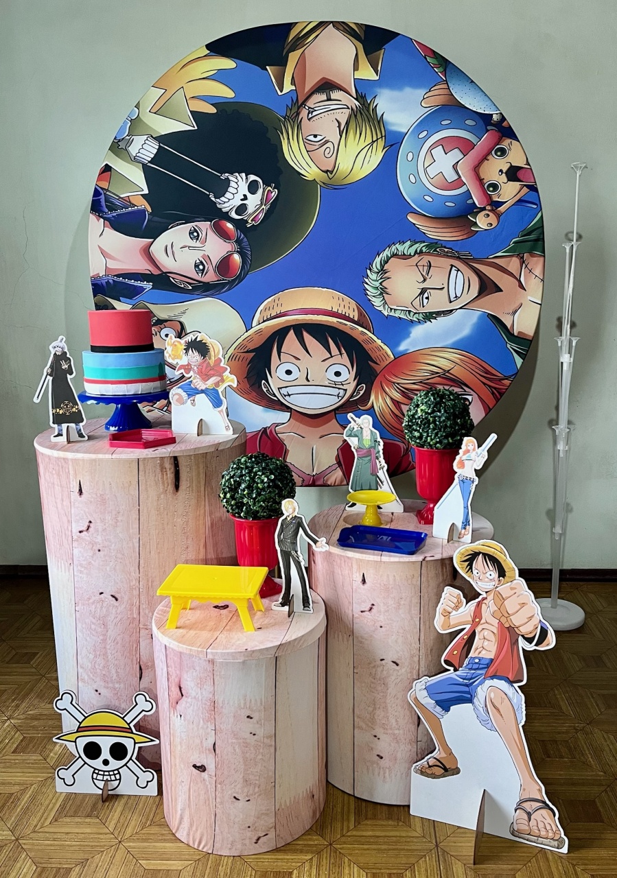 One Piece - Kit Básico - Decoreli Decorações Pegue e Monte