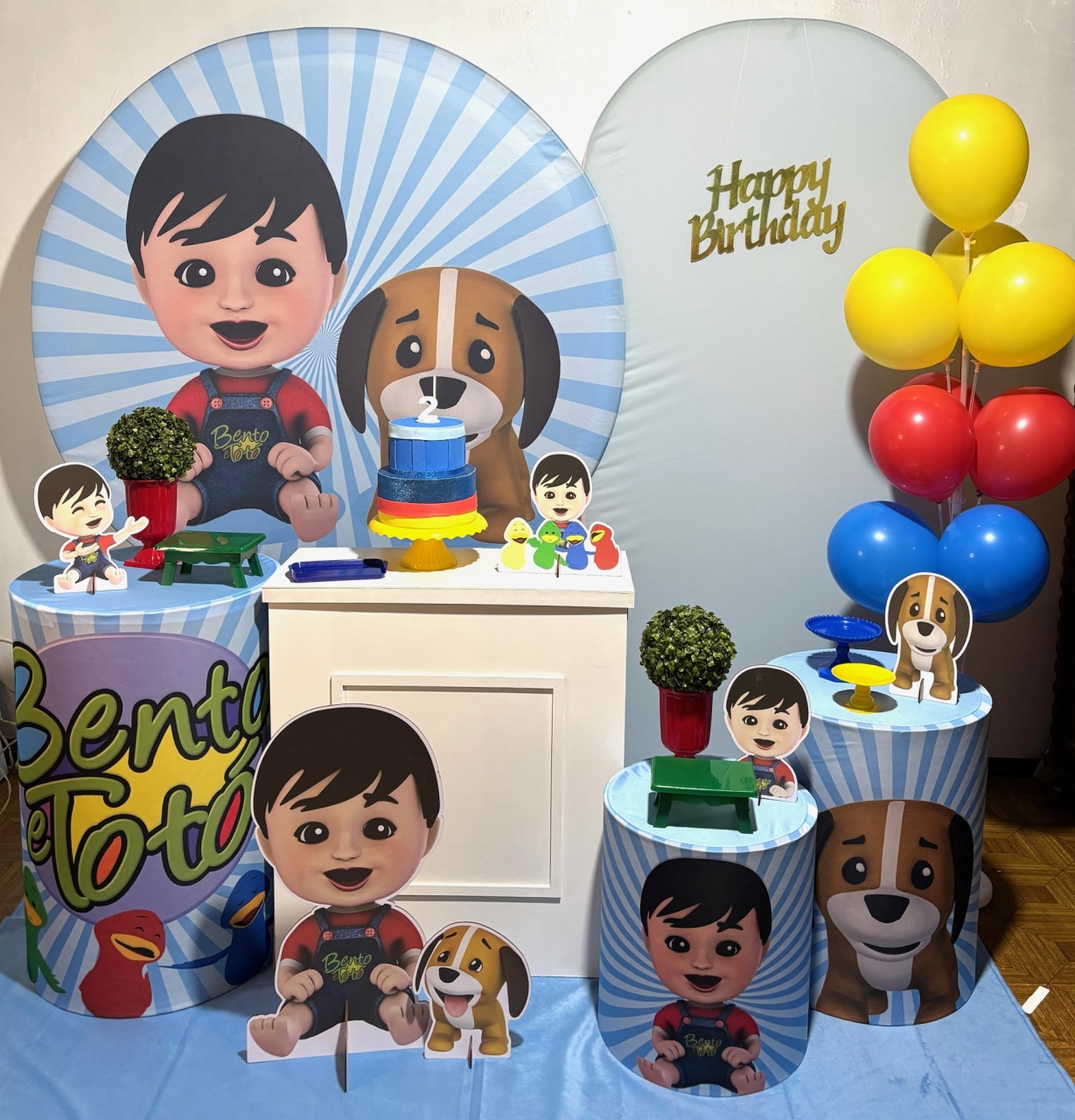 Bento E Totó - Master - Decoreli Decorações Pegue e Monte