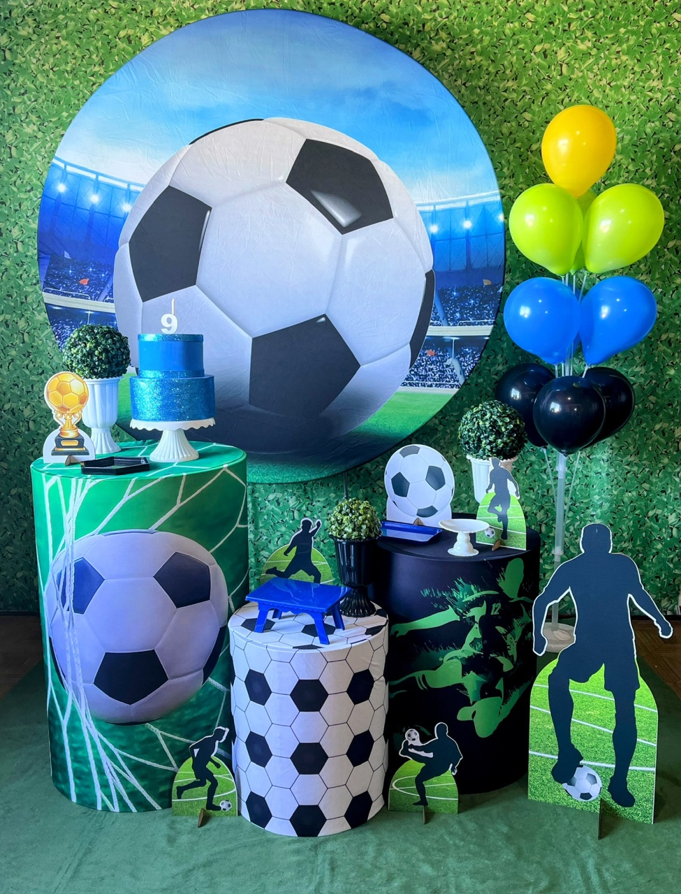 Futebol - Kit Médio - Decoreli Decorações Pegue e Monte