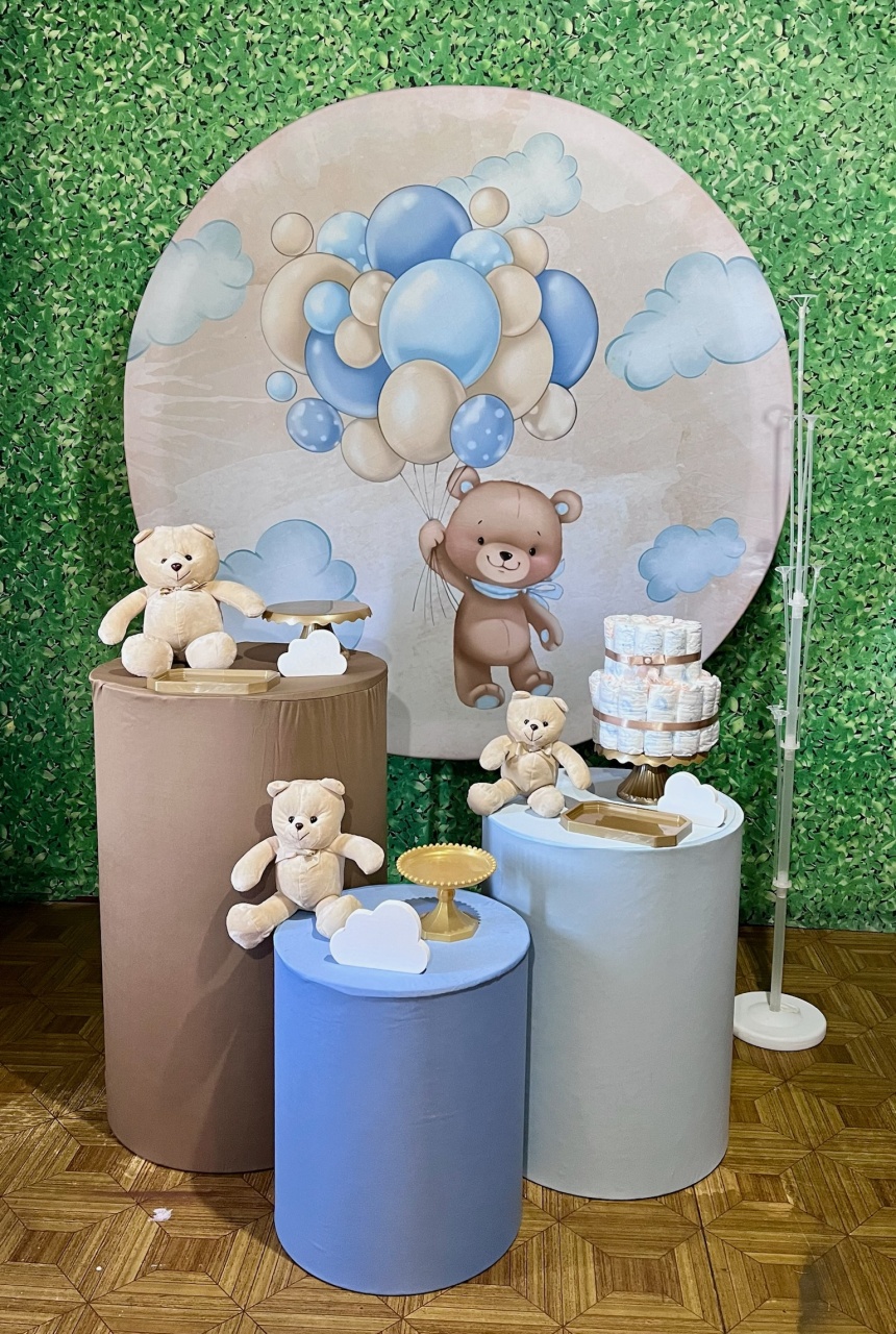 Urso Balões - Kit Básico - Decoreli Decorações Pegue e Monte