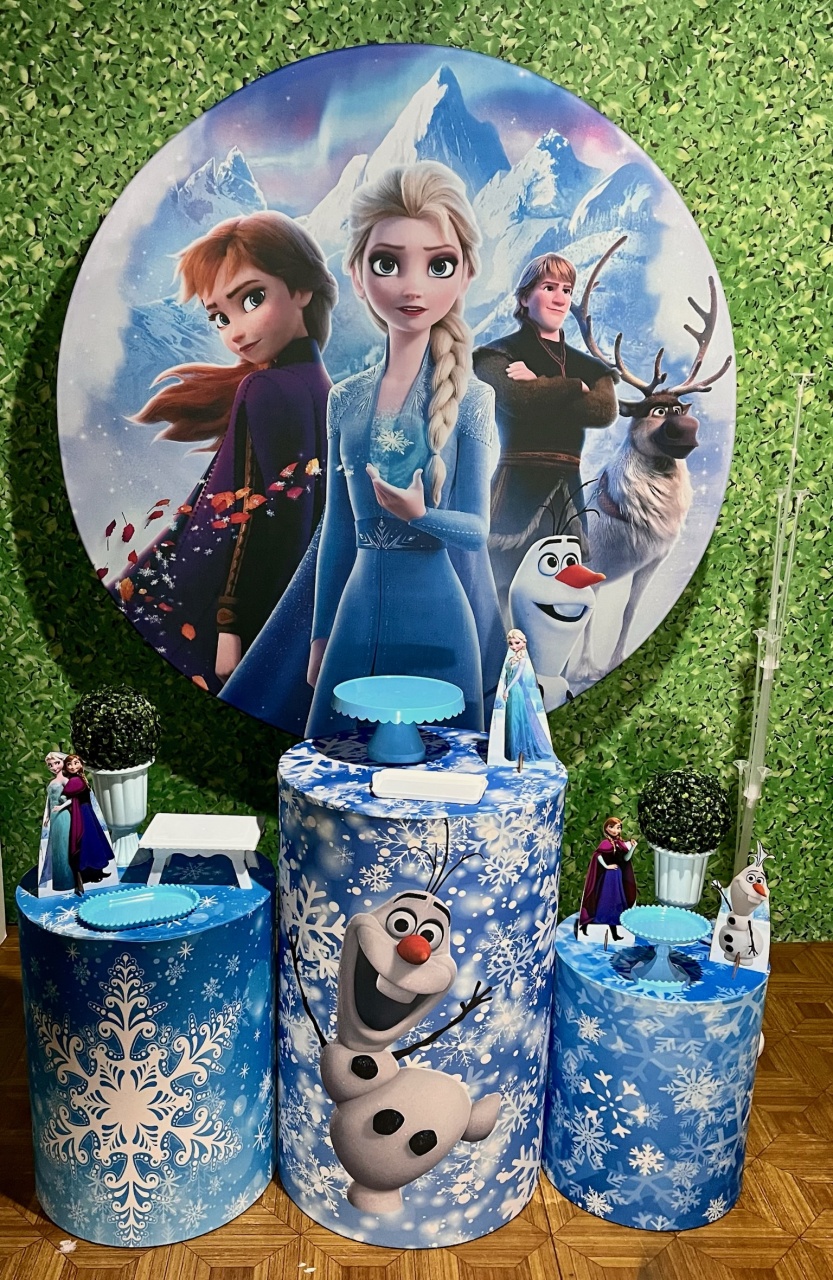 Frozen - Kit Básico - Decoreli Decorações Pegue e Monte