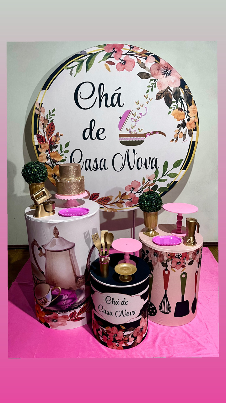 Chá de Casa Nova - Ki Básico - Decoreli Decorações Pegue e Monte