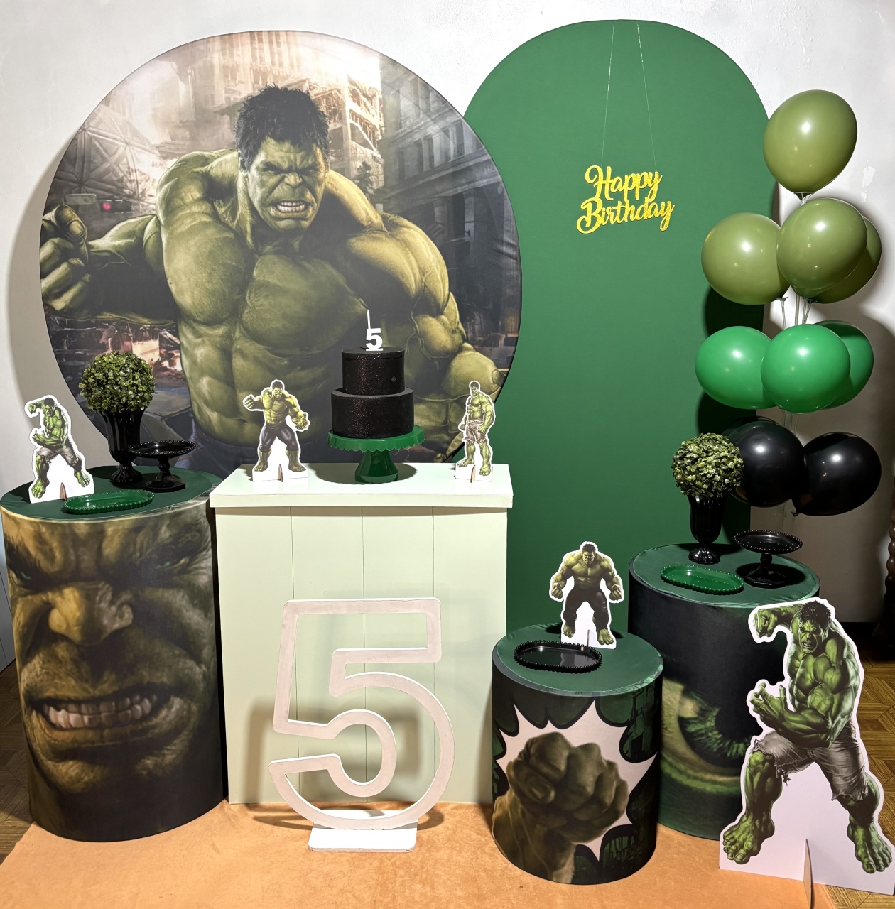 Hulk - Kit Master - Decoreli Decorações Pegue e Monte