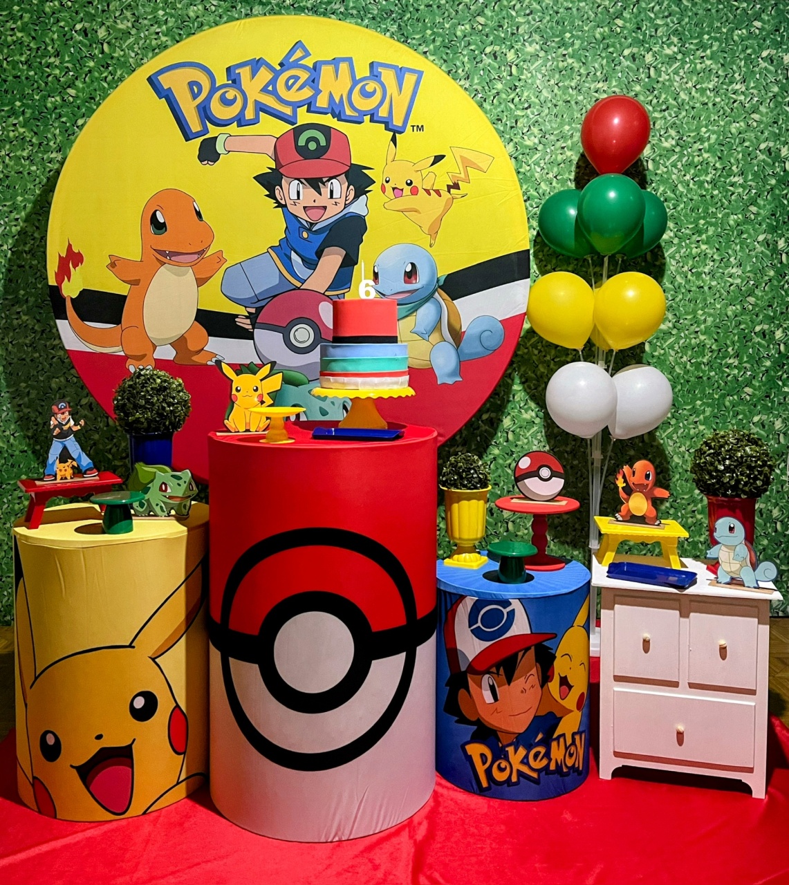 Pokémon - Decoreli Decorações Pegue e Monte