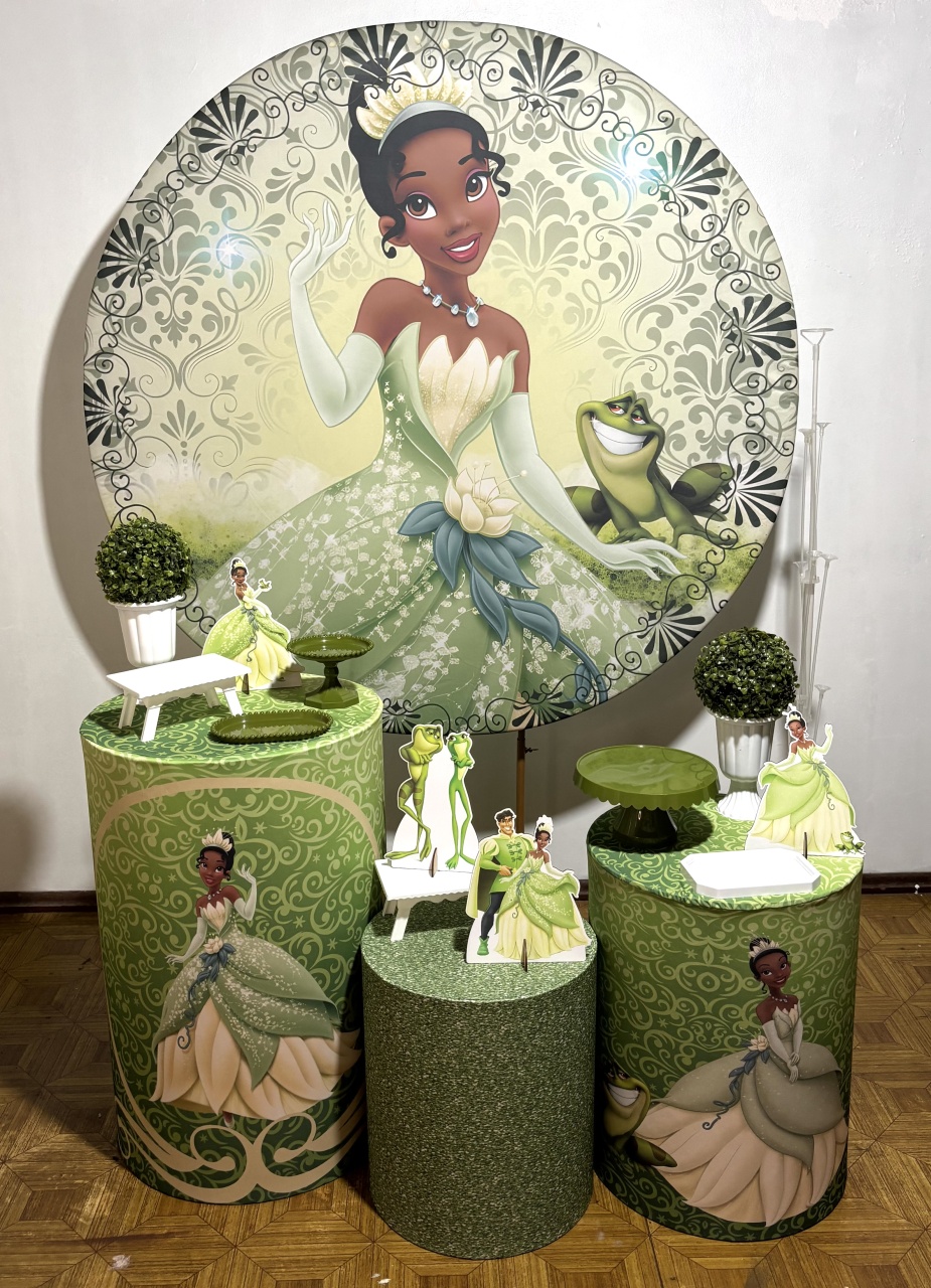 Tiana - Kit Básico - Decoreli Decorações Pegue e Monte
