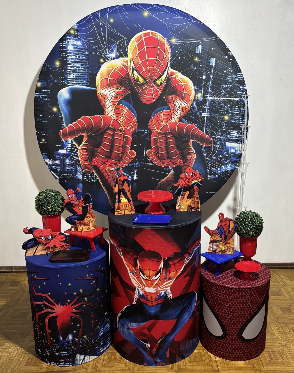 Homem Aranha - Básico - Decoreli Decorações Pegue e Monte