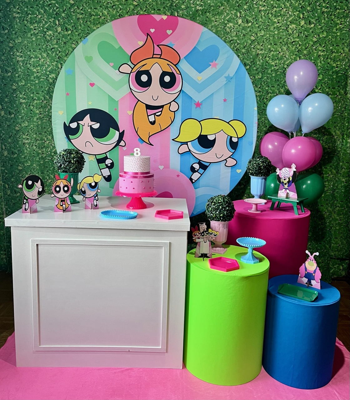 Meninas Super Poderosas - Decoreli Decorações Pegue e Monte