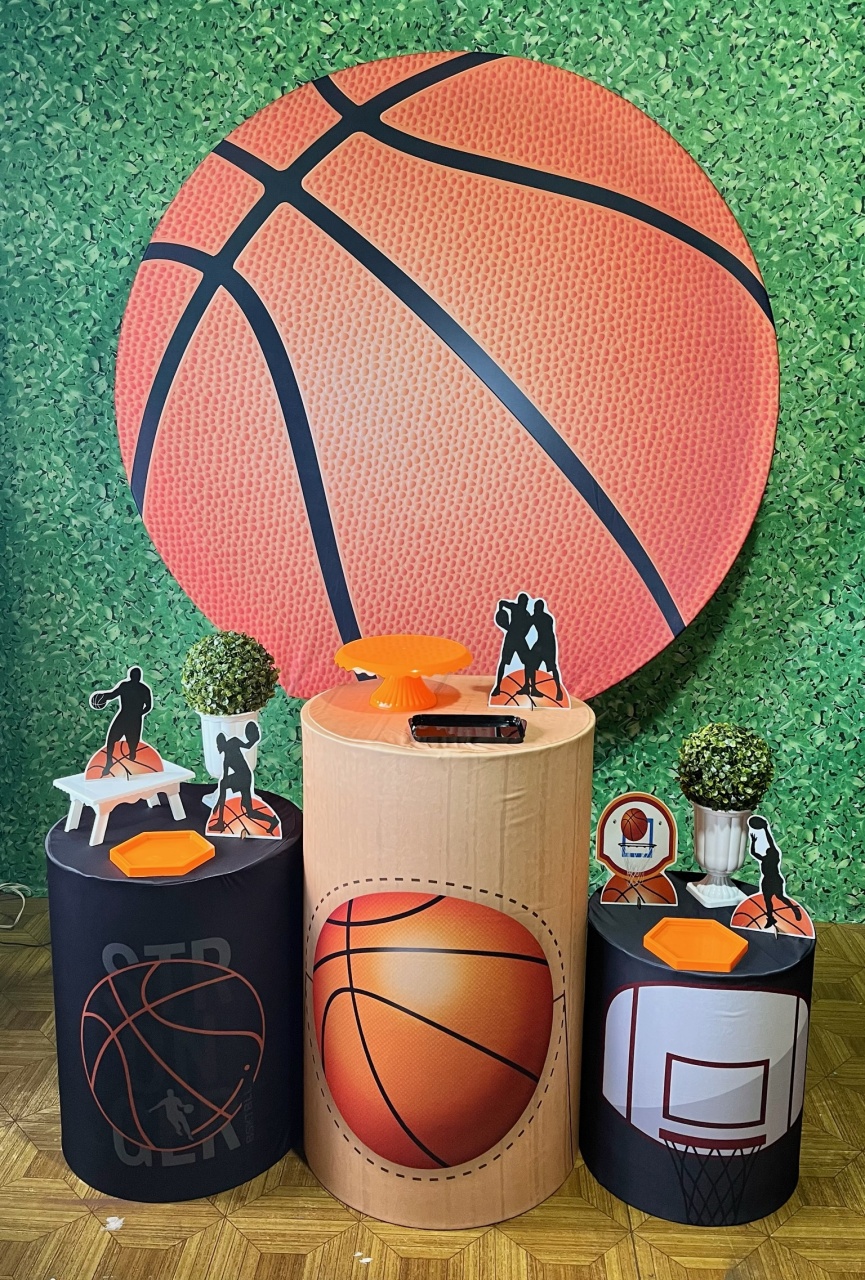 Basquete - Ki Básico - Decoreli Decorações Pegue e Monte