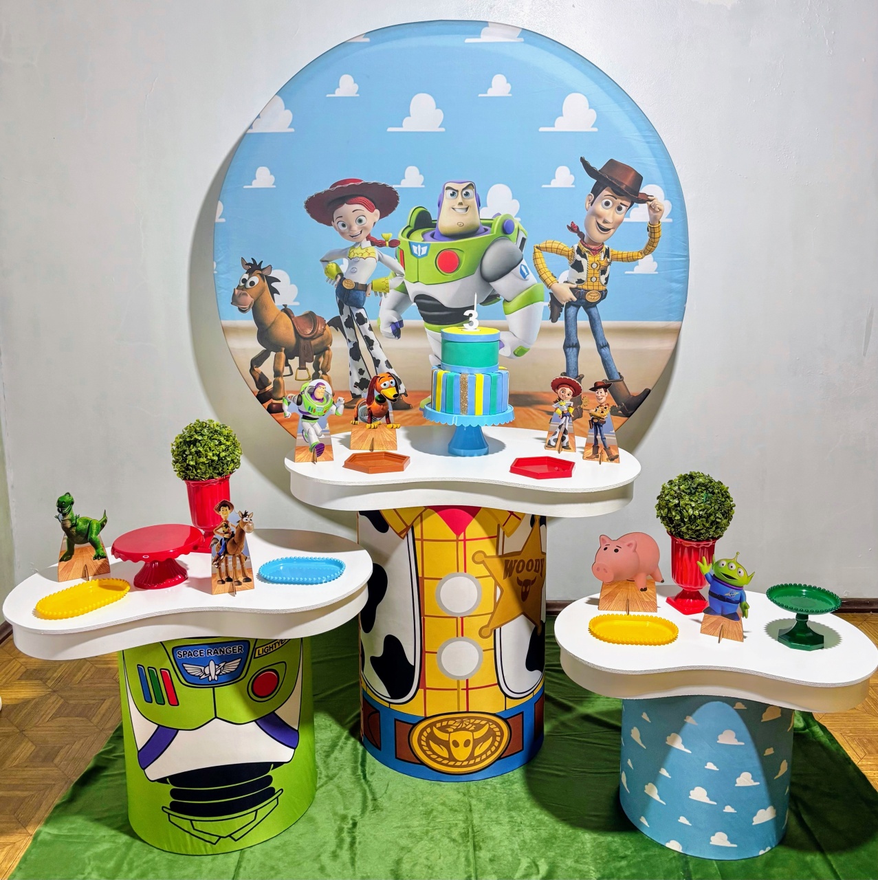 Toy Story Orgânico - Decoreli Decorações Pegue e Monte