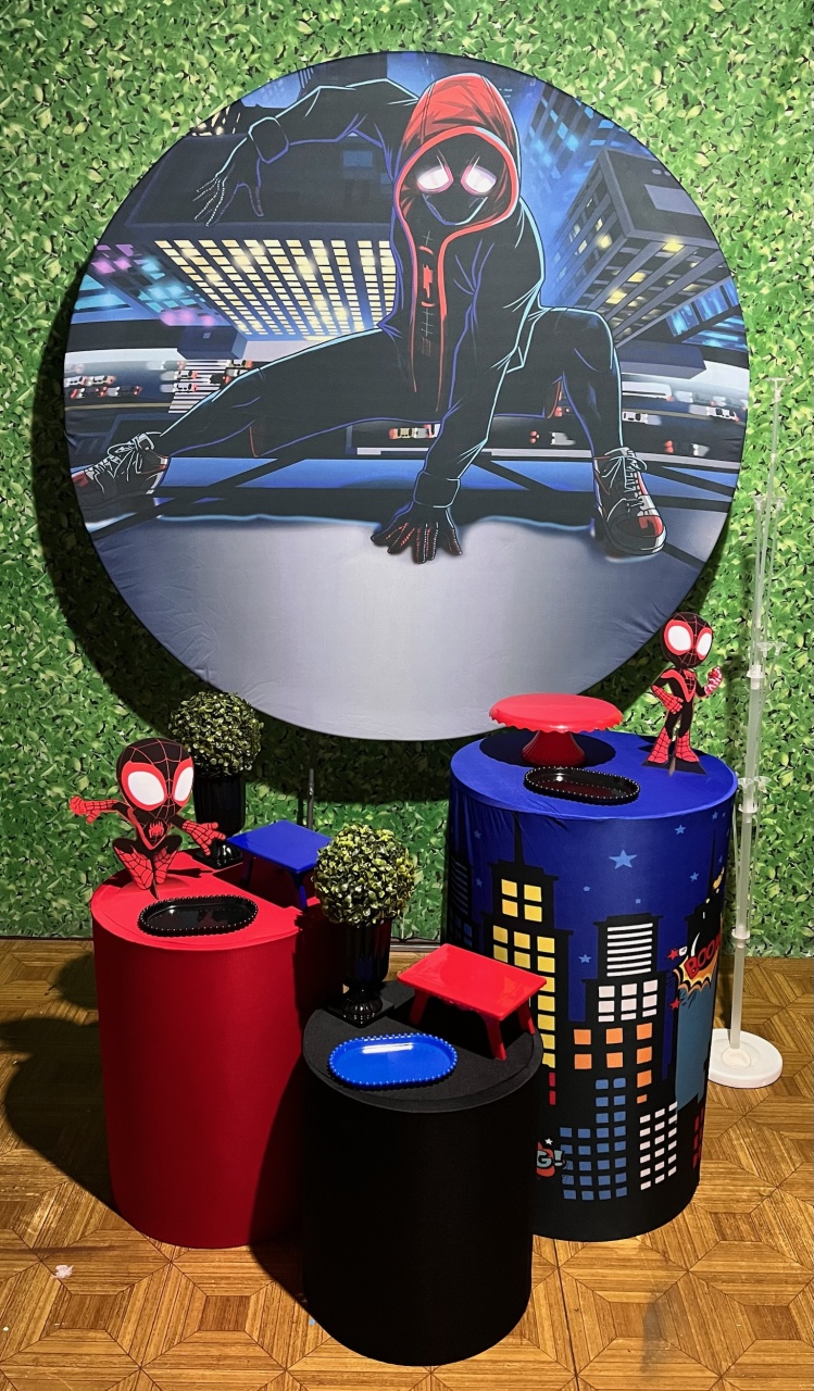 Miles Morales - Básico - Decoreli Decorações Pegue e Monte
