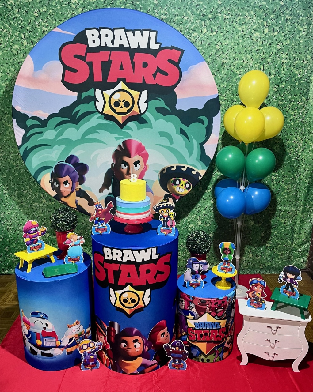 Browl Stars - Decoreli Decorações Pegue e Monte