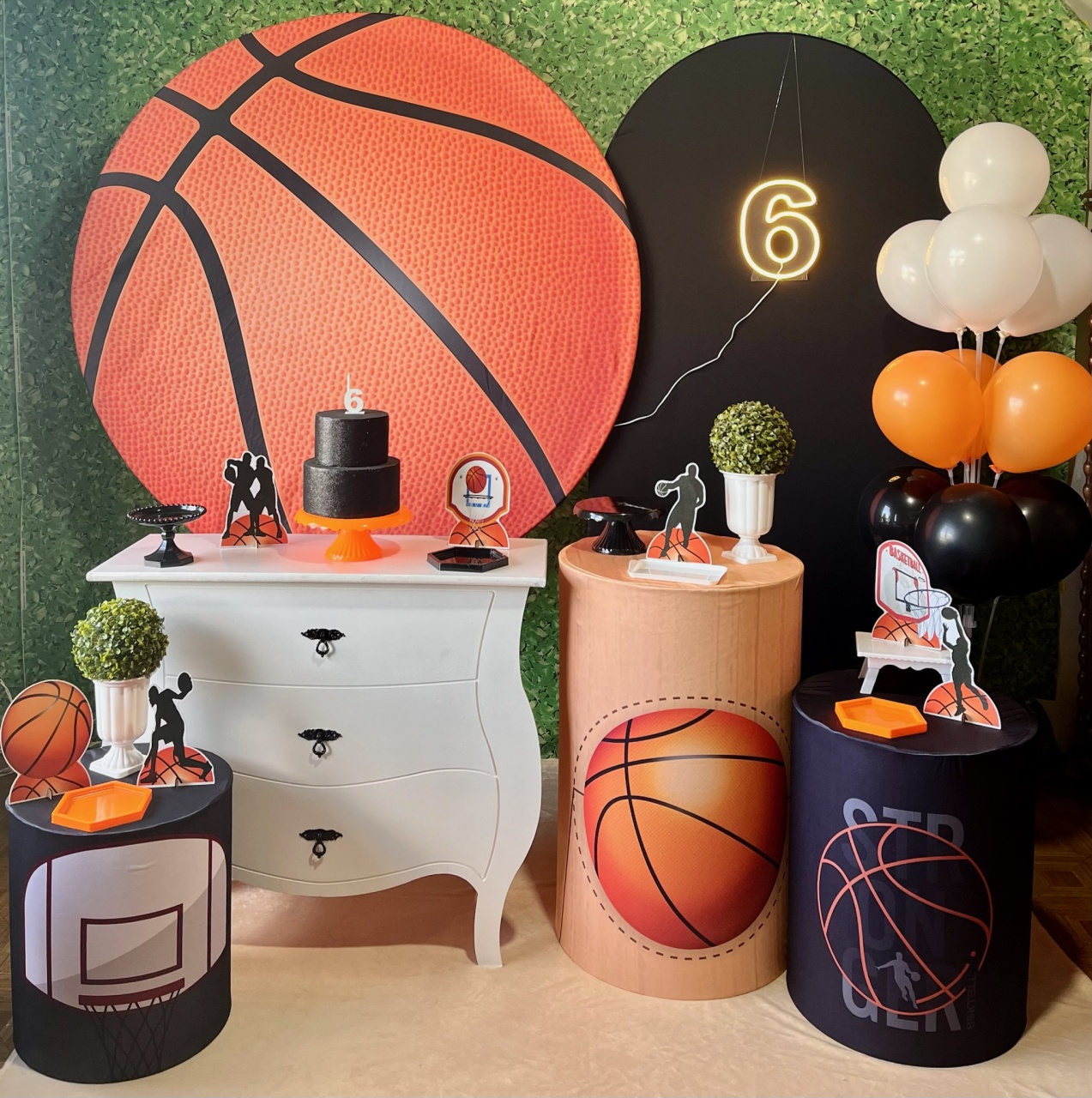 Basquete - Kit Master - Decoreli Decorações Pegue e Monte