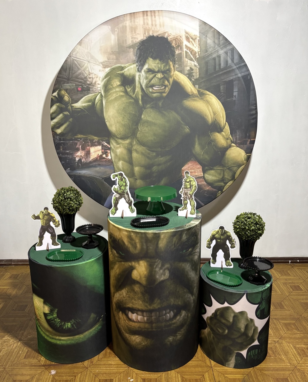 Hulk - Kit Básico - Decoreli Decorações Pegue e Monte
