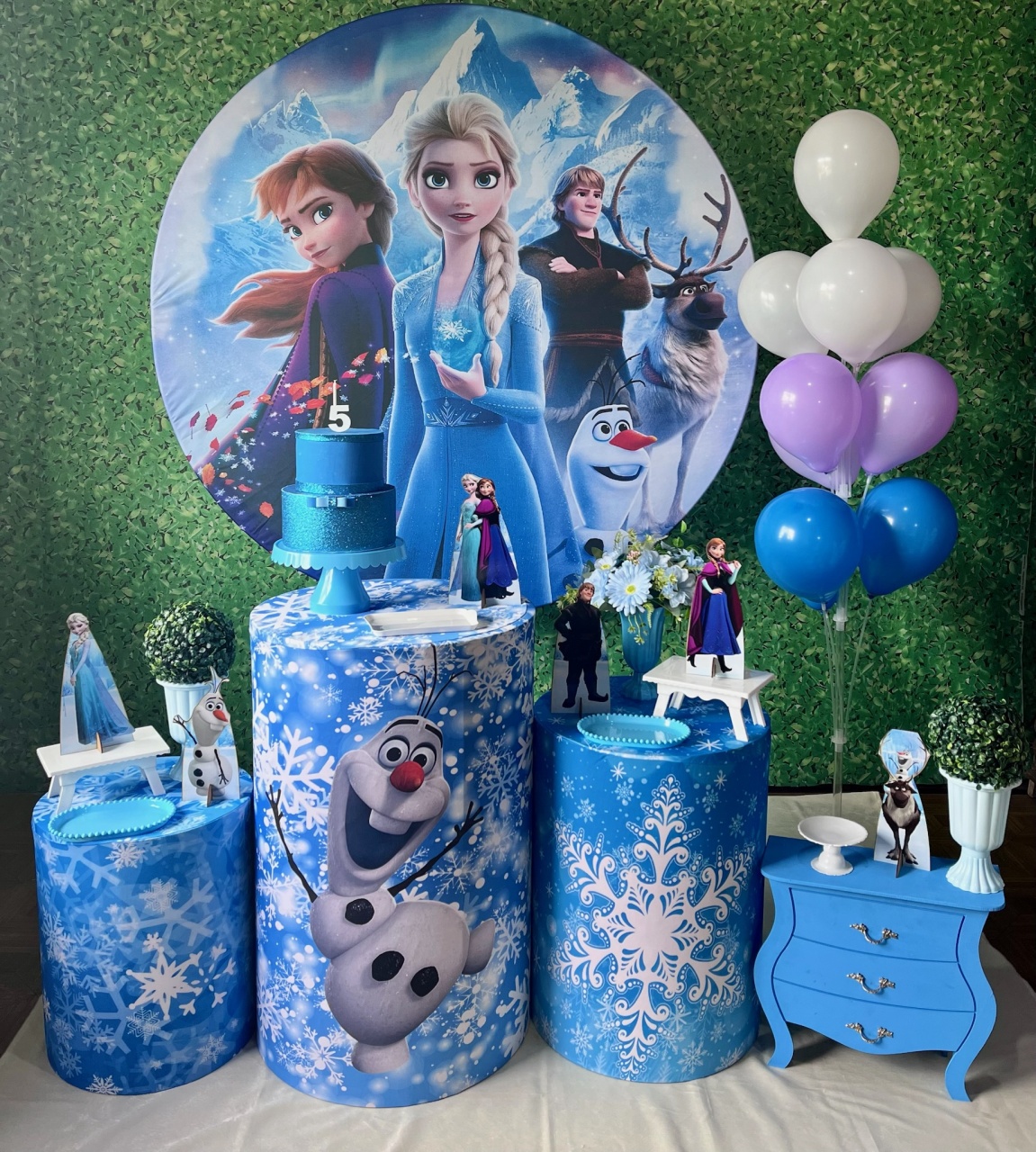 Frozen - Médio - Decoreli Decorações Pegue e Monte