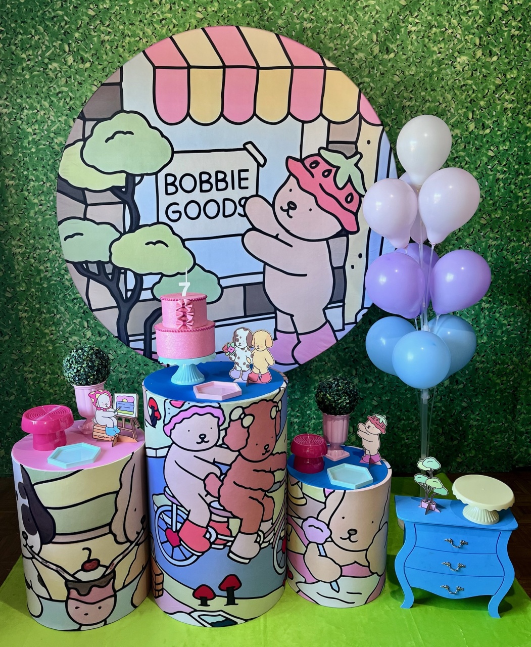 Bobbie Goods - Kit Médio - Decoreli Decorações Pegue e Monte